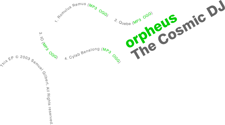 orpheus - The Cosmic DJ