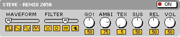 Steve 2050 Synthesizer!